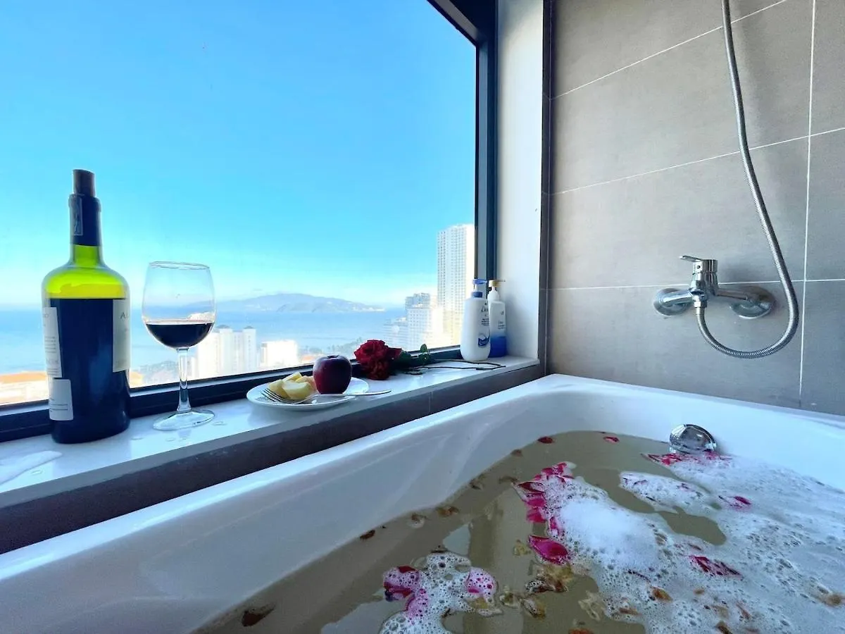 3Br Sea View Bathtub With Sea View - Dqua Hotel نها ترانج شقة