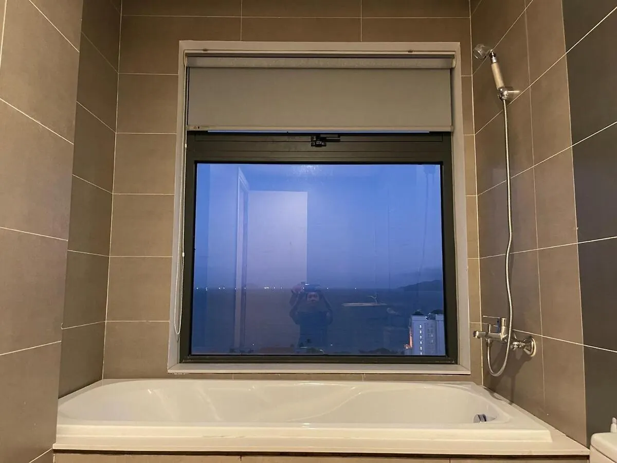 شقة 3Br Sea View Bathtub With Sea View - Dqua Hotel نها ترانج
