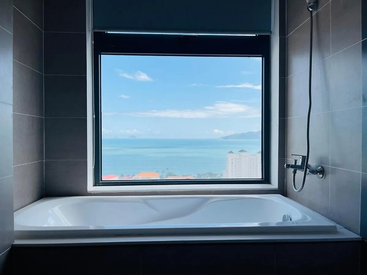 3Br Sea View Bathtub With Sea View - Dqua Hotel نها ترانج فيتنام