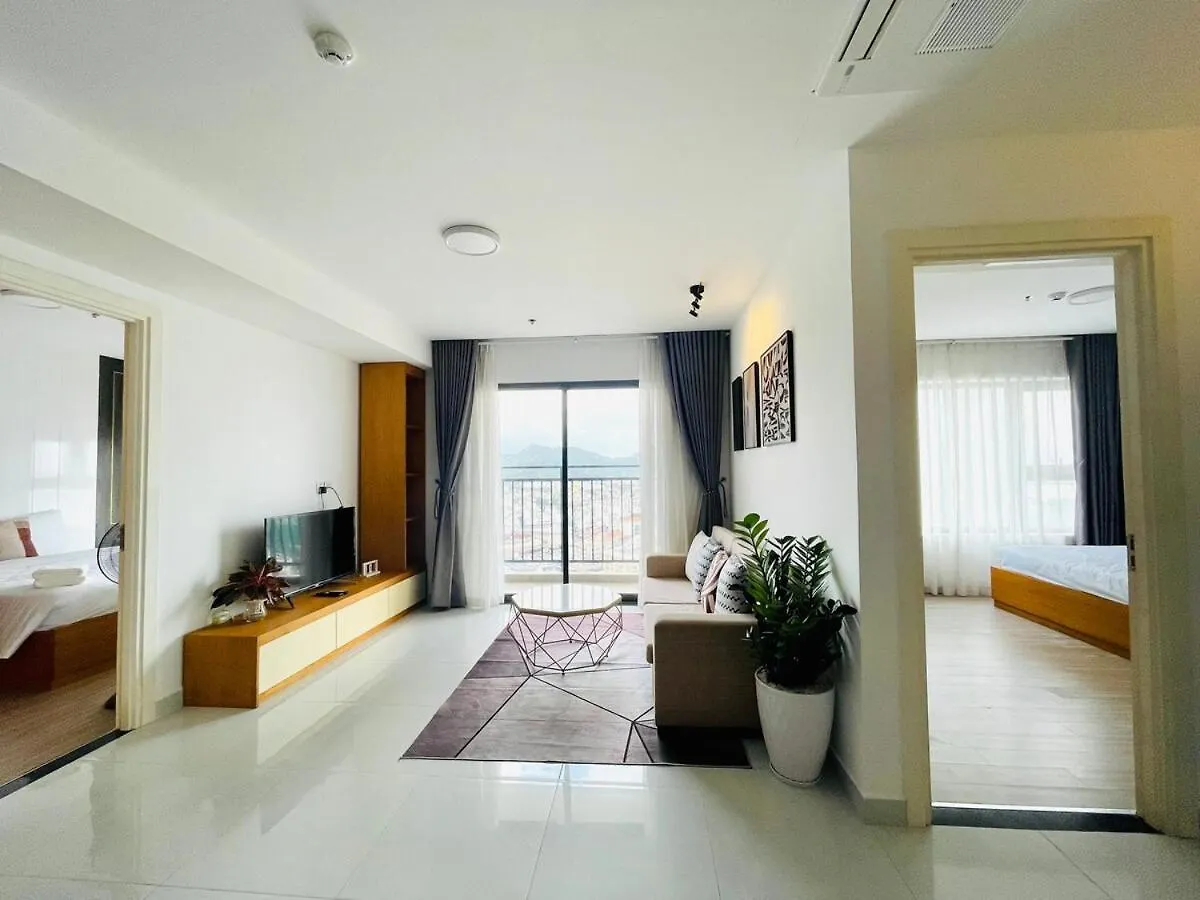 شقة 3Br Sea View Bathtub With Sea View - Dqua Hotel نها ترانج