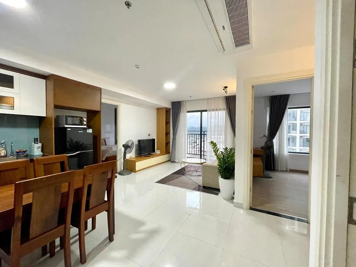 3Br Sea View Bathtub With Sea View - Dqua Hotel نها ترانج شقة